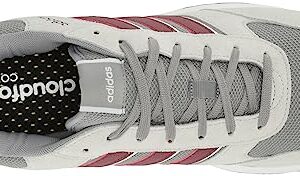 adidas Men's Run 80s Sneaker, Grey/Shadow Red/Shadow Navy, 11