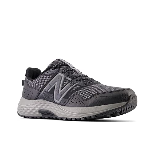 New Balance Men's 410 V8 Trail Running Shoe, Phantom/Black/Castlerock, 14 X-Wide