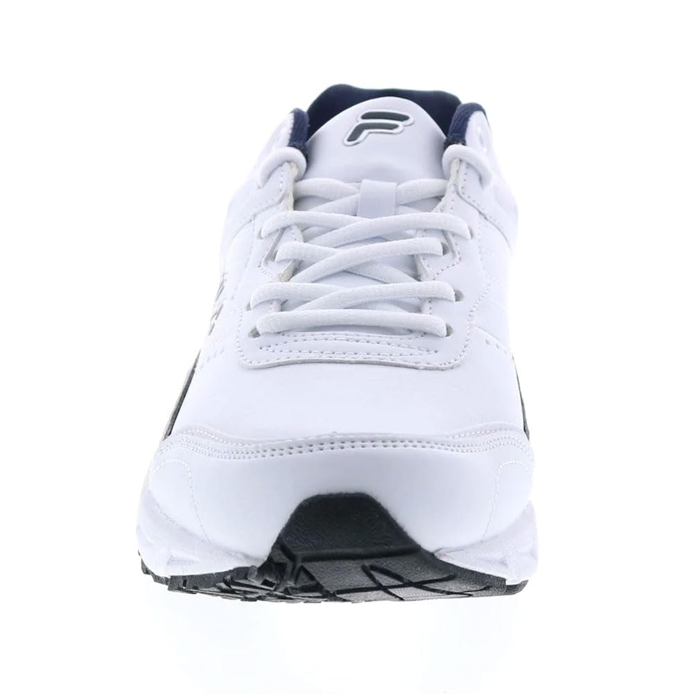 Fila Men's Memory sportland-m, White Navy/Metallic Silver, 9 M US