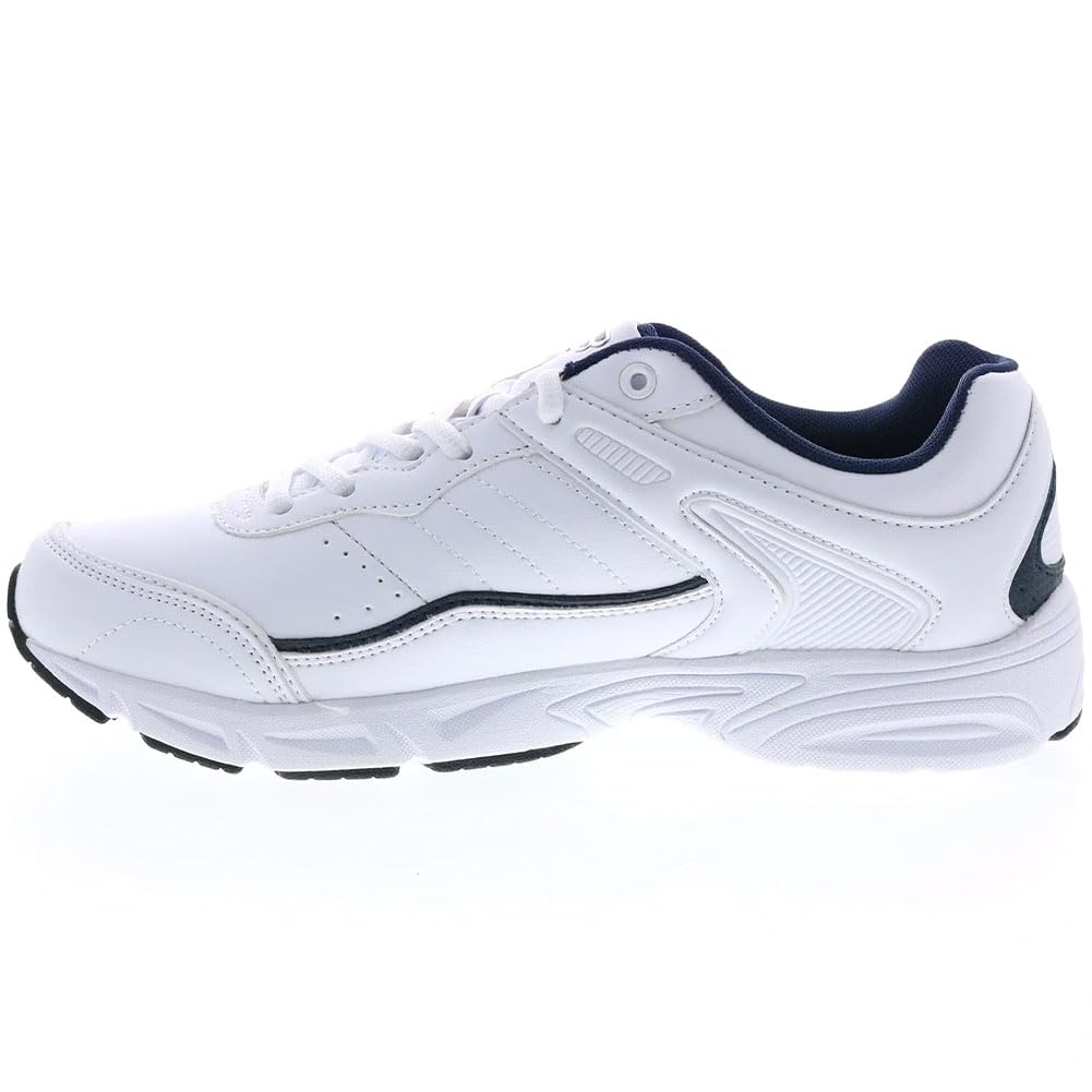 Fila Men's Memory sportland-m, White Navy/Metallic Silver, 9 M US