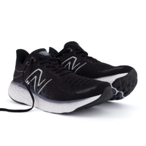 New Balance Men's Fresh Foam X 1080 V12 Running Shoe, Black/Thunder/White, 9.5 Wide