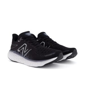 New Balance Men's Fresh Foam X 1080 V12 Running Shoe, Black/Thunder/White, 9.5 Wide