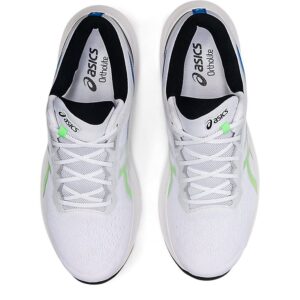 ASICS Men's GEL-PULSE 13 Running Shoes, 11.5, WHITE/BRIGHT LIME