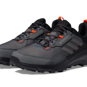 adidas Men's Terrex AX4 GORE-TEX Hiking Sneaker, Grey/Grey/Solar Red, 11