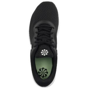 Nike Mens Tanjun Black/White-Barely Volt-Black 9.5