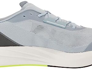 adidas Men's Duramo Speed Sneaker, Wonder Blue/Lucid Lemon/White, 11