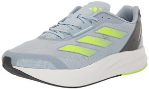 adidas men's duramo speed sneaker, wonder blue/lucid lemon/white, 11