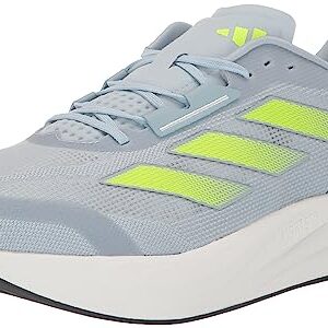 adidas Men's Duramo Speed Sneaker, Wonder Blue/Lucid Lemon/White, 11