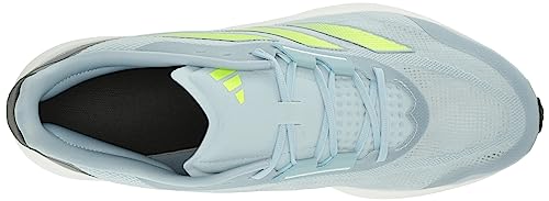 adidas Men's Duramo Speed Sneaker, Wonder Blue/Lucid Lemon/White, 11