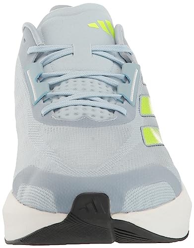 adidas Men's Duramo Speed Sneaker, Wonder Blue/Lucid Lemon/White, 11