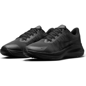 Nike mens Winflo 8 Running CW3419-002 Shoes, Black/Dk Smoke Grey-smoke Grey, 9.5