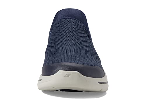 Skechers Men's Gowalk Arch Fit Slip-Ins-Athletic Slip-On Casual Walking Shoes with Air-Cooled Foam Sneaker, Navy, 10.5