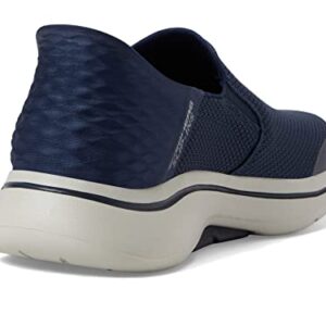 Skechers Men's Gowalk Arch Fit Slip-Ins-Athletic Slip-On Casual Walking Shoes with Air-Cooled Foam Sneaker, Navy, 10.5