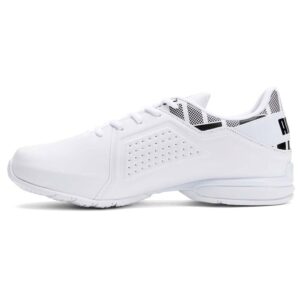 Puma Mens Viz Runner Repeat Wide Running Sneakers Shoes - White - Size 10.5 M