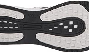 adidas Men's Supernova + Running Shoe, White/Core Black/Dash Grey, 6