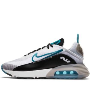 NIKE Men's Running Shoe, White Green Abyss Black Pure Platinum Summit White Lt Smoke Grey, 10.5