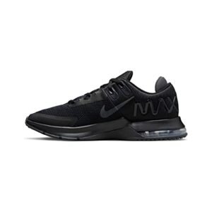 nike men's cross training, black black anthracite, 11.5 us