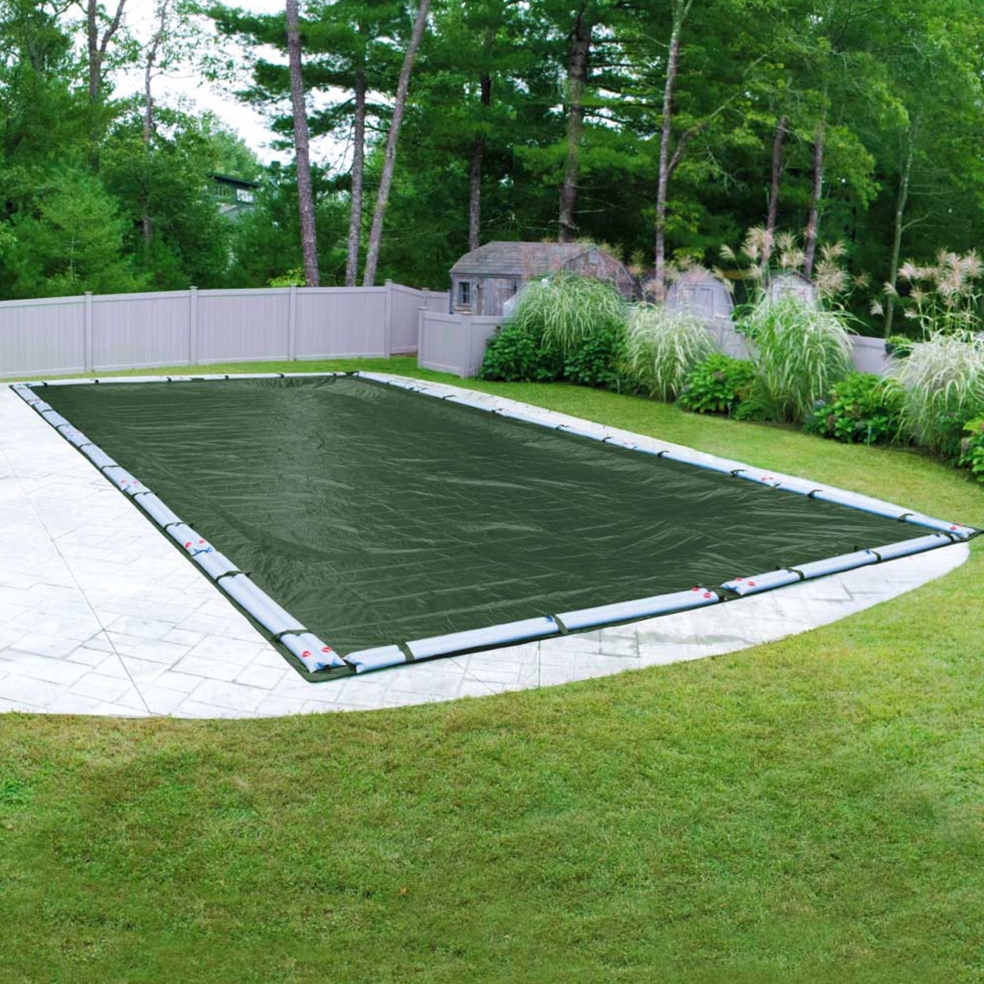 Robelle 371632R Pool Cover for Winter, Supreme, 16 x 32 ft Inground Pools