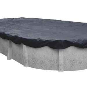 Robelle 361632 Pool Cover for Winter, Economy, 16 x 32 ft Above Ground Pools