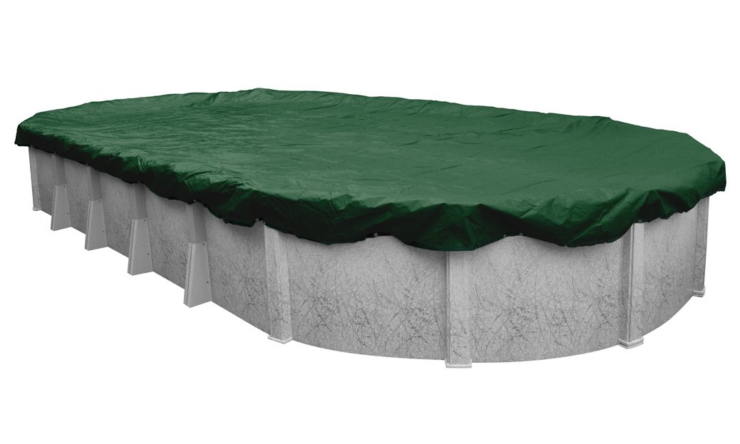 Robelle 371632-4 Pool Cover for Winter, Supreme, 16 x 32 ft Above Ground Pools