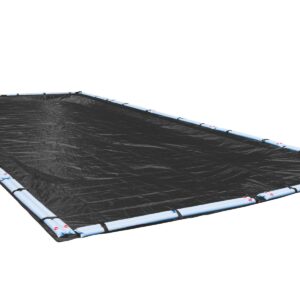 Pool Mate 381632R-PM Black Mesh Winter Pool Cover for In-Ground Swimming Pools, 16 x 32-ft. In-Ground Pool