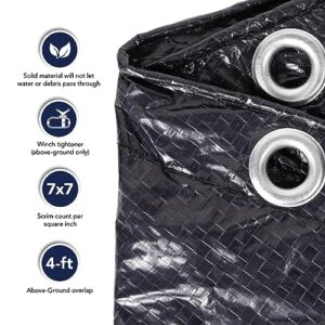 Dirt Defender 8-Year 30-Feet Round Above-Ground Winter Pool Cover