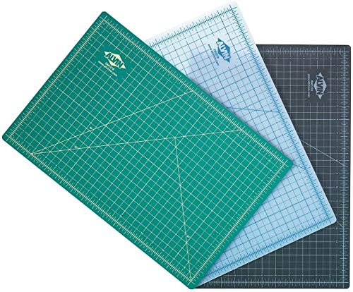 ALVIN Cutting Mat Professional Self-Healing 18" x 36" Model GBM1836 Green/Black Double-Sided, Gridded Rotary Cutting Board for Crafts, Sewing, Fabric - 18 x 36 inches