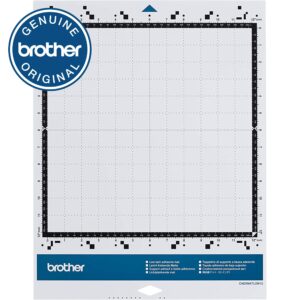 Brother ScanNCut DX Mat CADXMATLOW12, 12" x 12" Low Tack Adhesive for Thin and Delicate Materials, Use with Brother Cutting Machines