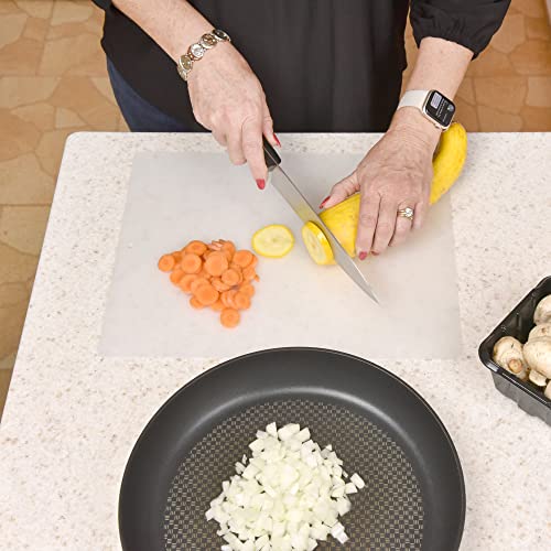 Kitchen Cutting Board | Flexible Chopping Mats | Food Safety | Hanging Hole for Easy Drying |12x15” Size | Set of 6