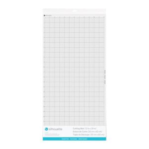 Silhouette Cameo 4 Mat Variety Pack Includes (1) 24 inch mat, (1) 12 inch Standard Mat,(1) 12 inch Strong Mat, (1) 12 inch Light Hold Mat and Free Bonus Designs