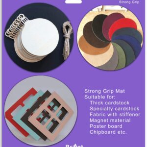 ReArt Cutting Mat for Silhouette Cameo 3 Packs 12” x 12” - Strong Grip Adhesive Cutting Mat Replacement Set Mats Vinyl Craft