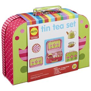 Alex Pretend Tea Time Kids Tea Set, 16 Piece