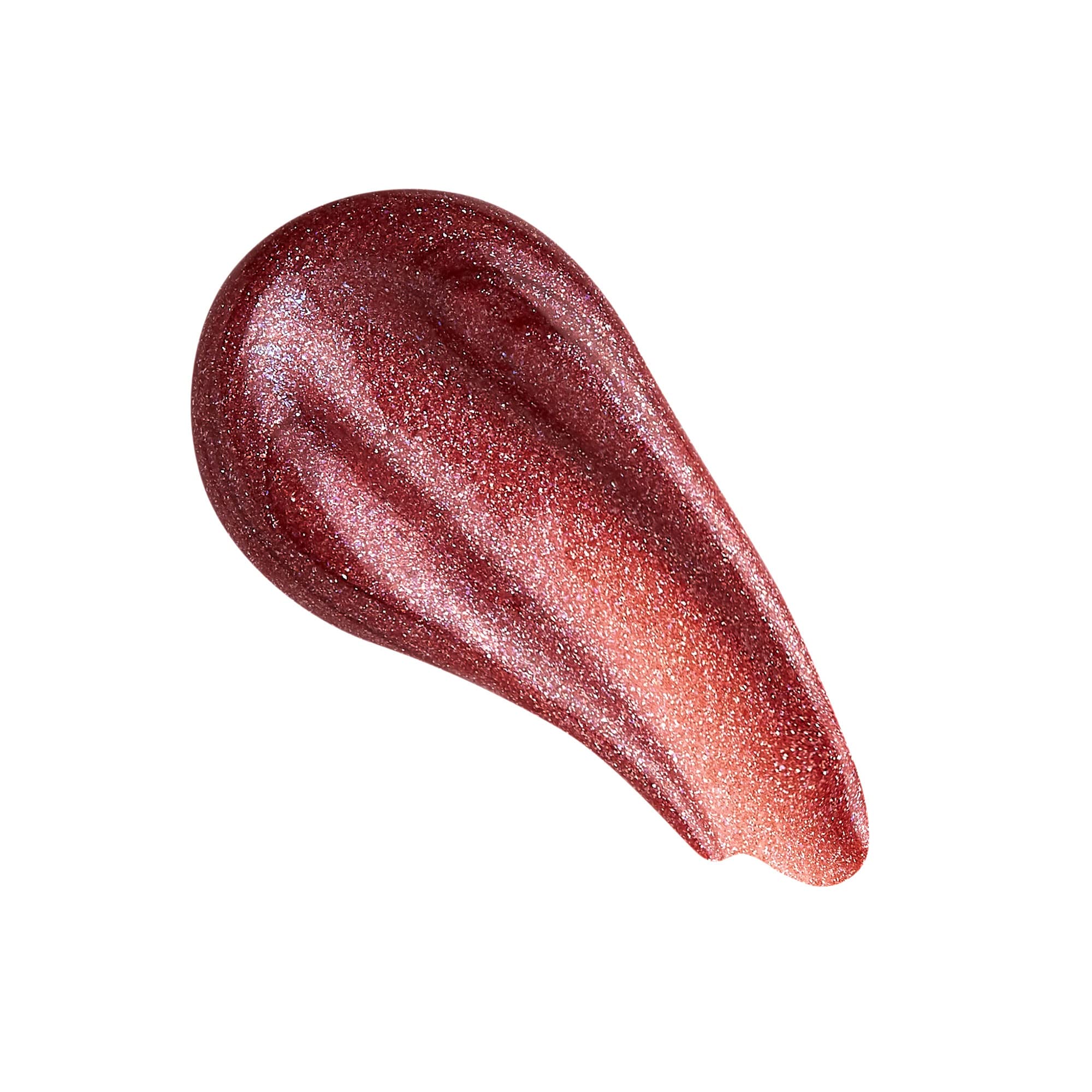 Revolution Shimmer Bomb Lip Gloss, Lip Tint Infused With Vitamin E, Shimmery Finish, Comes In 6 Colors, Distortion