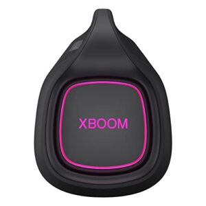 LG XG9QBK.DUSALLK Go Portable Bluetooth Speaker - Stage Lighting and up to 24-Hour Battery, Black