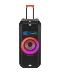 lg xboom xl7 portable tower speaker with 250w of power and pixel led lighting with up to 20 hrs of battery life,black