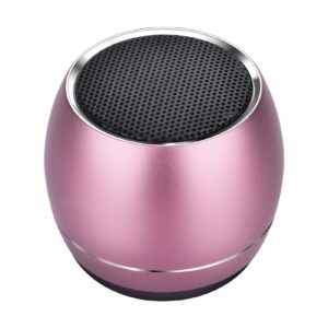 Aresrora Portable Bluetooth Speakers,Outdoors Wireless Mini Bluetooth Speaker with Built-in-Mic,Handsfree Call,TF Card,HD Sound and Bass for iPhone Ipad Android Smartphone and More (Rose Gold)