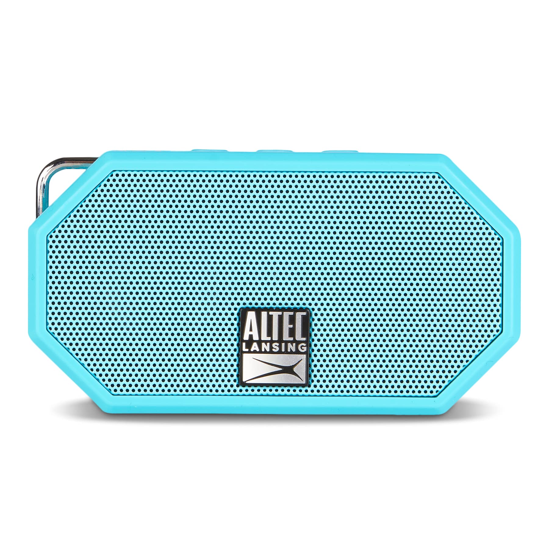 Altec Lansing Mini H2O - Waterproof Bluetooth Speaker, IP67 Certified & Floats in Water, Compact & Portable Speaker for Hiking, Camping, Pool, and Beach,Aqua