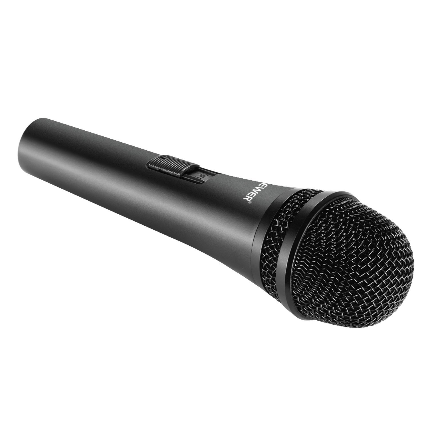 Neewer Cardioid Dynamic Microphone with XLR Male to XLR Female Cable, Rigid Metal Construction for Professional Pickup of Musical Instruments, Voice, Broadcasting, Speech, Black (NW-040)