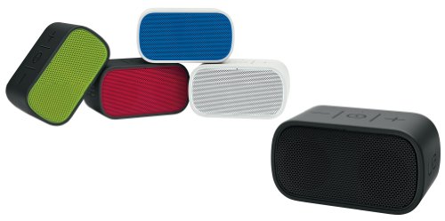 Logitech UE Mobile Boombox Bluetooth Speaker and Speakerphone (Black Grill/Black)