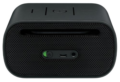 Logitech UE Mobile Boombox Bluetooth Speaker and Speakerphone (Black Grill/Black)