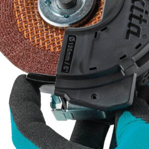 Makita GA5095 5" SJS™II High-Power Angle Grinder, Paddle Switch