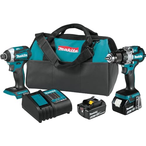 Makita XT296ST 18V LXT® Lithium-Ion Brushless Cordless 2-Pc. Combo Kit (5.0Ah)