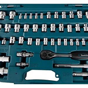 Makita E-06616 120 Piece Maintenance Set Blue/Black