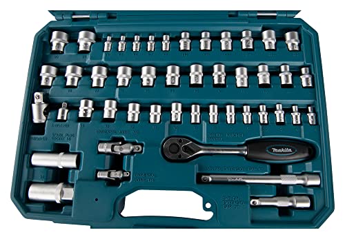 Makita E-06616 120 Piece Maintenance Set Blue/Black