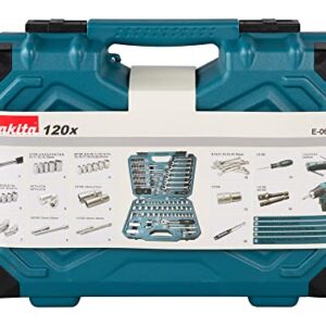 Makita E-06616 120 Piece Maintenance Set Blue/Black