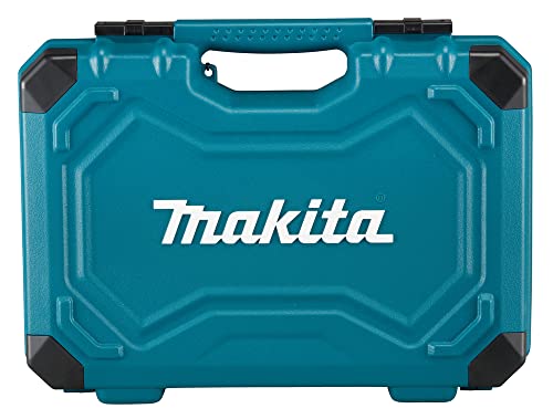 Makita E-06616 120 Piece Maintenance Set Blue/Black