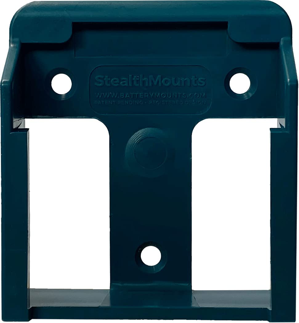 StealthMounts 18V Makita Battery Holder - 6 Pack | Makita Battery Mount | Makita Battery Storage | Makita 18v Battery Holder | Makita Battery Holder Wall Mount | Makita 18V Battery Holder | Made in UK