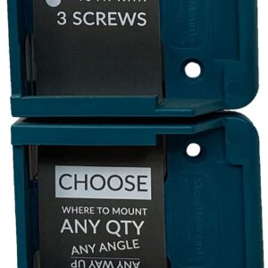 StealthMounts 18V Makita Battery Holder - 6 Pack | Makita Battery Mount | Makita Battery Storage | Makita 18v Battery Holder | Makita Battery Holder Wall Mount | Makita 18V Battery Holder | Made in UK