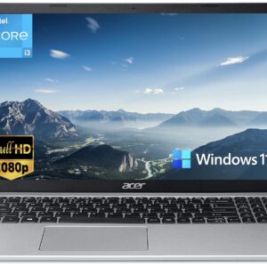 acer 2023 Newest Aspire 5 15.6" FHD 1080p IPS Slim Laptop, Dual-Core Intel i3-1115G4 (Upto 4.1GHz) Procssor, 20GB RAM, 512GB NVMe SSD, WiFi 6, RJ-45, HD Webcam, Amazon Alexa, Windows 11+MarxsolCables