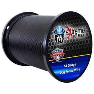 14 Gauge Heavy Duty Universally Compatible Dog Fence Wire for All Models of In-ground Electric Dog Fence Systems - 250 Ft